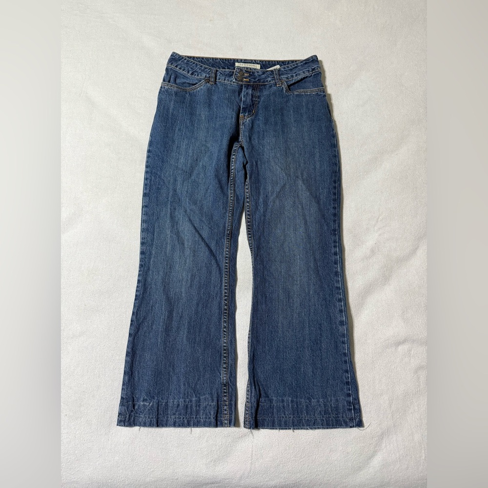 Stetson 214 City Trouser Jeans Womens 8‎ Regular Blue Flared Denim Western